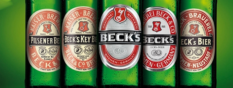 Becks bier trinken